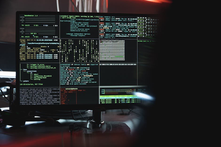 Monitoramento de segurança cibernética em servidor Linux com painel de análise de vulnerabilidades
