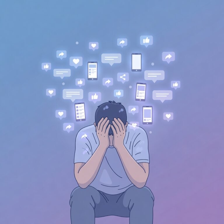 O Algoritmo do Esgotamento: Por Que Você Se Sente Cansado Mesmo Sem Fazer Nada Físico