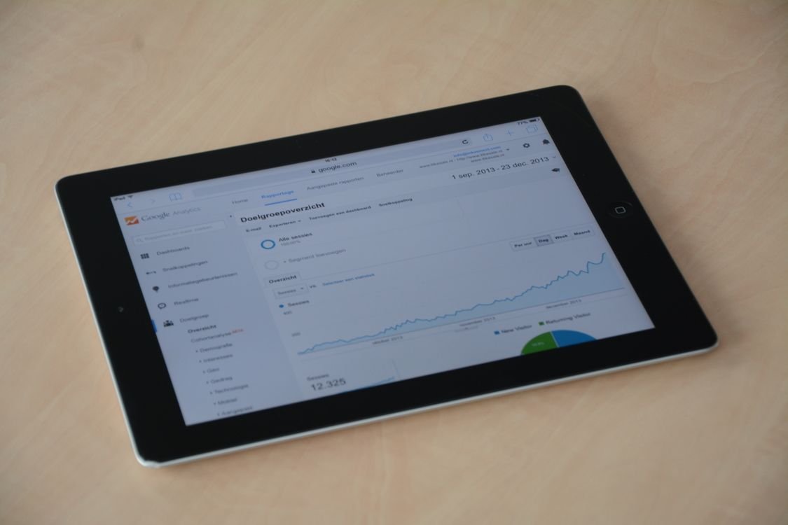 Dashboard de analytics mostrando dados de rastreamento e monitoramento online
